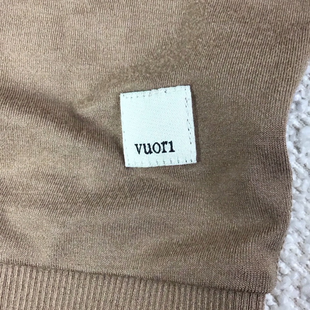 Vuori Halo Crew Goldenrod Heather Sweatshirt Women’s Large - Picture 7 of 11